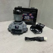 چراغ پیشانی زوم دار اسمال سان مدل HX-915S حسگر دار